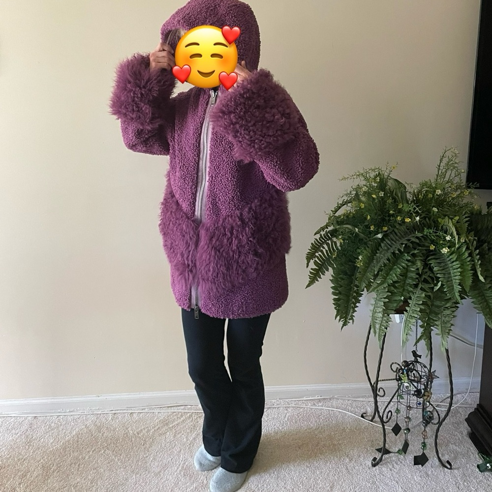authentic Italian kalgan curly teddy jacket